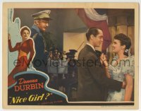 4p614 NICE GIRL LC 1941 Deanna Durbin dances with Franchot Tone as bandleader watches!