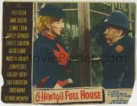 4p627 O HENRY'S FULL HOUSE LC #4 1952 the only card young Marilyn Monroe is on, Charles Laughton