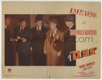 4p628 O.S.S. LC 1946 Alan Ladd with Patrick McVey, James Westerfield & other detectives!