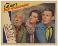 4p741 ROCKY MOUNTAIN MYSTERY LC 1935 c/u of Randolph Scott, pretty Kathleen Burke & Chic Sale!