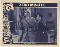 4p767 SECRET AGENT X-9 chapter 13 LC 1945 Lloyd Bridges, Keye Luke, Universal serial, Zero Minute!