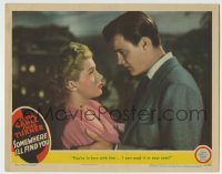4p800 SOMEWHERE I'LL FIND YOU LC 1942 Robert Sterling can see that Lana Turner loves Clark Gable!