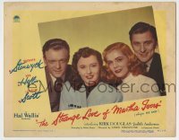 4p826 STRANGE LOVE OF MARTHA IVERS LC #1 1946 Stanwyck, Scott, Heflin & young Kirk Douglas!