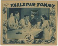 4p835 TAILSPIN TOMMY chapter 2 LC 1934 Noah Beery Jr, Patricia Farr, cartoon by Hal Forrest, rare!