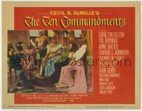 4p847 TEN COMMANDMENTS LC #1 1960 Yul Brynner, Charlton Heston, Anne Baxter, Cedric Hardwicke
