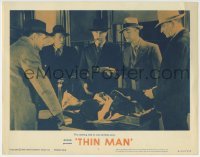4p861 THIN MAN LC #7 R1962 detective William Powell, the clothing told its own terrible story!