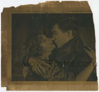 4p880 TOLL GATE LC 1920 romantic close up of Anna Q. Nilsson & cowboy William S. Hart!