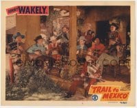 4p885 TRAIL TO MEXICO LC #3 1946 great image of Jimmy Wakely & band playing on front porch!