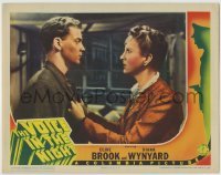 4p919 VOICE IN THE NIGHT LC 1941 close up of Diana Wynyard pleading with Derek Farr!