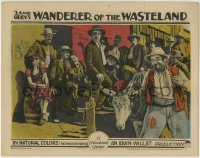 4p924 WANDERER OF THE WASTELAND LC 1924 crowd of people laughing, Technicolor, Zane Grey!