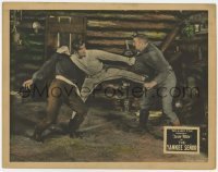 4p990 YANKEE SENOR LC 1926 great image of cowboy Tom Mix fighting two bad guys at once!