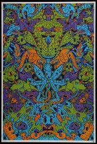 4r324 HIGH TIMES 24x36 Swiss commercial poster 1995 Steven Cerio art of marijuana leaves and more!