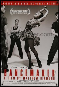4r677 DANCEMAKER 1sh 1998 Paul Taylor, Ted Thomas, dancing documentary!