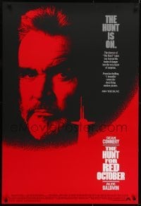 4r751 HUNT FOR RED OCTOBER int'l 1sh 1990 Russian military submarine captain Sean Connery!
