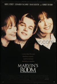 4r822 MARVIN'S ROOM DS 1sh 1996 Meryl Streep, Diane Keaton, Leonardo DiCaprio!