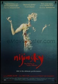 4r848 NIJINSKY THE DIARIES OF VASLAV NIJINSKY DS 1sh 2001 life story of dancer Vaslav Nijinsky!
