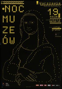 4r179 NOCMUZEOW museum Polish 27x39 2007 Justyna Czerniakowska art of Da Vinci's Mona Lisa!
