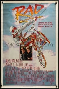 4r878 RAD 1sh 1986 extreme BMX bike racing, Bill Allen, Lori Loughlin!