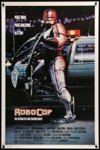 4r898 ROBOCOP 1sh 1987 Paul Verhoeven classic, Peter Weller is part man, part machine, all cop!