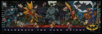 4r428 DC COMICS 13x36 Canadian special poster 2016 Batman, celebrate the Dark Knight!