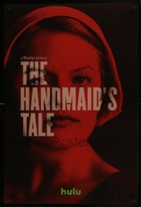 4r464 HANDMAID'S TALE tv poster 2017 close-up of Elisabeth Moss in Puritanical dress!