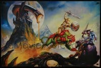 4r375 MASTERS OF THE UNIVERSE 24x36 special poster 2003 artwork by Boris Vallejo & Julie Bell!