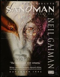 4r055 SANDMAN 17x22 Canadian advertising poster 2006 Gaiman's DC Comics dark fantasy horror comedy!