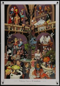 4r432 SANDMAN 27x39 Canadian special poster 2008 Gaiman's DC Comics dark fantasy horror comedy!
