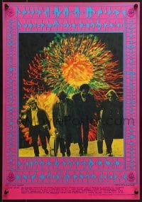 4r267 SIEGAL-SCHWALL BAND/STEVE MILLER BLUES BAND 14x20 music poster 1967 Moscoso & Weber!