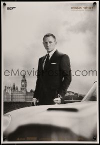 4r405 SKYFALL IMAX 14x20 special 2012 image of Daniel Craig as Bond, newest 007!