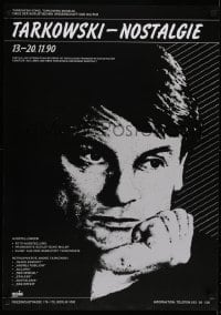4r097 TARKOWSKI - NOSTALGIE 23x32 German film festival poster 1990 Stalker, Solaris, Nostalghia!