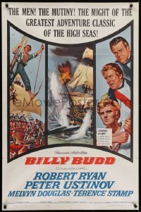 4s273 BILLY BUDD 1sh 1962 Terence Stamp, Robert Ryan, mutiny & high seas adventure!
