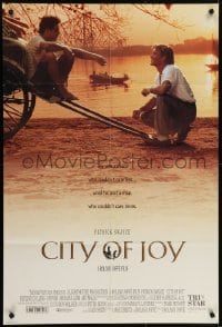 4s106 CITY OF JOY int'l 1sh 1992 Patrick Swayze helps the poor people in India!
