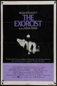 4s426 EXORCIST 1sh 1974 William Friedkin horror classic, William Peter Blatty!