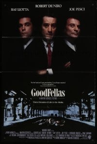 4s126 GOODFELLAS int'l 1sh 1990 Robert De Niro, Joe Pesci, Ray Liotta, Martin Scorsese classic!