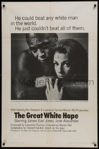 4s128 GREAT WHITE HOPE int'l 1sh 1970 Jack Johnson boxing bio, Jane Alexander, James Earl Jones!