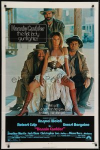4s503 HANNIE CAULDER 1sh 1972 sexiest cowgirl Raquel Welch, Jack Elam, Culp, Ernest Borgnine