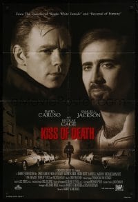 4s133 KISS OF DEATH style A int'l DS 1sh 1995 Nicolas Cage, David Caruso, Samuel L. Jackson, Tucci