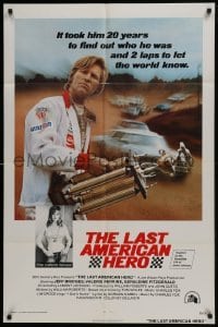 4s134 LAST AMERICAN HERO int'l 1sh 1973 Jeff Bridges, sexy Valerie Perrine, car racing!