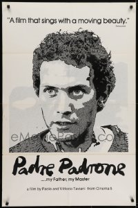 4s725 PADRE PADRONE 1sh 1977 true story of Gavino Ledda directed by Paolo & Vittorio Taviani!