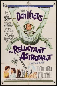 4s783 RELUCTANT ASTRONAUT 1sh 1967 wacky Don Knotts in the maddest mixup in space history!
