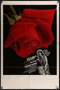 4s807 ROSE 1sh 1979 different portrait of Bette Midler in unofficial Janis Joplin biography!