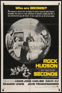 4s826 SECONDS 1sh 1966 Rock Hudson buys himself a new life, John Frankenheimer!