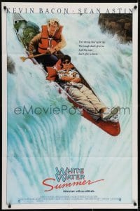 4s198 WHITE WATER SUMMER int'l 1sh 1987 Kevin Bacon, Sean Astin, adventure with attitude!
