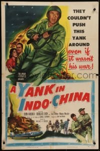 4s991 YANK IN INDO-CHINA 1sh 1952 John Archer, Douglas Dick, they couldn't push this Yank around!