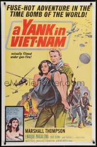 4s992 YANK IN VIET-NAM 1sh 1964 fuse-hot adventure in the time bomb of the world filmed under fire!