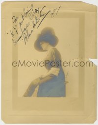 4t123 BLANCHE BATES signed deluxe 11x14 still 1912 great portrait of the stage actress by Sarony!