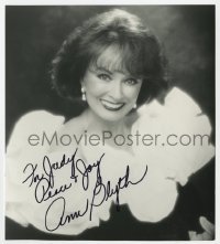 4t718 ANN BLYTH signed 8x9 REPRO still 1980s great smiling portrait later in her career!