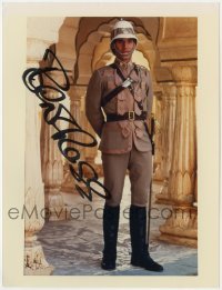 4t732 BEN CROSS signed color 8x10.5 REPRO still 2000s in uniform from The Far Pavilions!