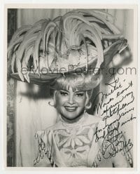 4t736 BETTY GRABLE signed 8x10 REPRO still 1966 when she starred in Hello Dolly in Las Vegas!